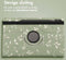 imoshion Tablet Hoes Geschikt voor Samsung Galaxy Tab S9 11.0 inch FE Plus - imoshion 360° Draaibare Design Bookcase 2.0 - Meerkleurig /Green Flowers