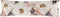 Kussensloop HappyFriday White Peonies Multicolour 45 x 125 cm
