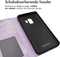 iMoshion Hoesje Geschikt voor Samsung Galaxy S9 Hoesje Met Pasjeshouder - iMoshion Design Bookcase smartphone - Paars / Purple Marble