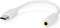 Nedis CCGB65950WT01 - Audio-adapterkabel - USB A naar 3.5mm - Wit