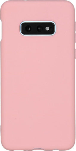 iMoshion Hoesje Geschikt voor Samsung Galaxy S10e Hoesje Siliconen - iMoshion Color Backcover - Roze