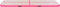 vidaXL - Gymnastiekmat - met - pomp - opblaasbaar - 700x100x10 - cm - PVC - roze