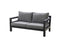 Yoi - Midori sofa 2 seater alu black/panther black