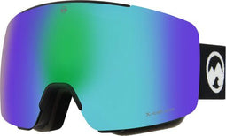 MowMow LOCAL - Skibril Heren L/XL - Magnetisch - Bio-Frame - UV400 - Groen LOCAL Zwart