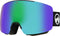 MowMow LOCAL - Skibril Heren L/XL - Magnetisch - Bio-Frame - UV400 - Groen LOCAL Zwart