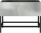 vidaXL - Verhoogde - Tuinplantbak - 60x26x45 - cm - Gegalvaniseerd - Staal