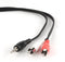 Gembird 5m - Audiokabel 3.5mm naar 2xRCA - Male/Male - Rood Wit Zwart