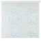 vidaXL - Rolgordijn - 80x240 cm - waterbestendig - bubbel - wit