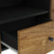 vidaXL - Tv-meubel - 105x33,5x46 - cm - massief - mangohout - en - bewerkt - hout
