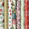 Benza cadeaupapier - Assortiment kerstpapier - 7 rollen 300 x 70 cm multikleur