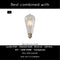 Lucide BODO - Hanglamp - Ø 38 cm - 1xE27 - Dimbaar - Licht hout