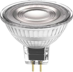 OSRAM Superstar reflectorlamp, GU5.3-basis helder glas ,Warm wit (27-K), 345 Lumen, substituut voor 35W-verlichtingsmiddel dimbaar, 1-Pak