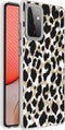 iMoshion Hoesje Geschikt voor Samsung Galaxy A72 Hoesje Siliconen - iMoshion Design hoesje - Goud / Zwart / Golden Leopard