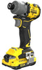 Stanley SFMCF830D2K-QW - Slagmoersleutel - 18V Accu - 2 accu's - Geel Zwart