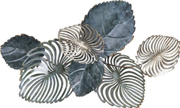 Beliani MAGNESIUM - Wanddecoratie - Blauw - IJzer