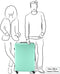 Princess Traveller PT01 - Reiskoffer - Lichtgewicht - Pitch Black - L - 77cm