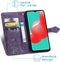 iMoshion Hoesje Geschikt voor Samsung Galaxy A32 (5G) Hoesje Met Pasjeshouder - iMoshion Mandala Bookcase - Paars