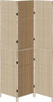 vidaXL - Vouwdeel - 3 - Panelen - Beige - 146x200 - cm - Poly - Rattan