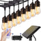 SHINE - LED Lichtsnoer buiten - 15 meter - Zonne-energie - Waterdicht - Afstandsbediening
