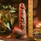 Evolved Dildo Love Toy Realistic Dildo, Dark 20.3 Cm Bruin