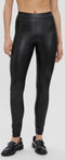 VERO MODA VMGAYA MR PL LEGGING - PU legging - Vegan leather - Zwart
