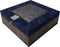 The Box For Tea Tulp - Theedoos 9 vaks met biologische thee - Blauw Bruin Goud