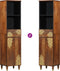 vidaXL - Dressoir - 38x33x160 - cm - Massief - Mango - Hout
