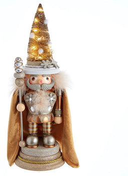 Gloden Forst Led Chubby Nutcracker 17 inch b/o Kurt S. Adler
