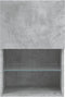 vidaXL - Tv-meubel - met - LED-verlichting - 40,5x30x60 - cm - betongrijs