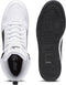PUMA Rebound v6 - Unisex Sneakers - Imitatieleer - Wit/Zwart - Maat 42
