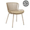 KICK Lot - Tuinstoel - Modern design - Beige (6 stuks)