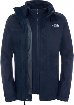 The North Face Resolve Triclimate - Dames Outdoorjas - Waterdicht en ademend - Summit Navy (2022)
