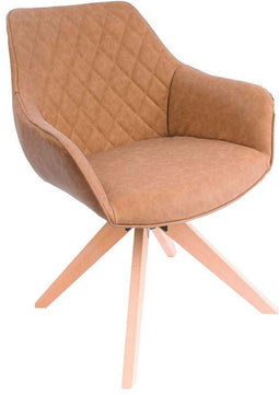 Feel Furniture - Owen stoel - Cognac