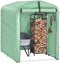 SoBuy KLS11-GR - Tuinschuur - Waterdicht - Grijs