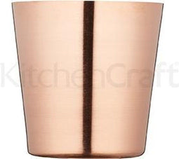 Artesa 2-delige set koperkleurige serveerbeker - Bruin - 9x8.50 cm