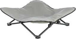 Trixie Stretcher - Inklapbaar Hondenbed - Met Transporttas - Donkergrijs/Zwart