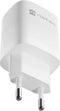 Natec Ribera GaN - Oplader 30W - 2 poorten USB-A en USB-C - Snellaadtechnologie (Power Delivery 3.0, Quick Charge 3.0)