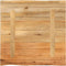 vidaXL - Tafelblad - met - natuurlijke - rand - 80x80x3,8 - cm - massief - mangohout
