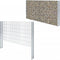 vidaXL - Schanskorfpaal - 180 - cm - gegalvaniseerd - staal - zilverkleurig