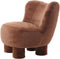 Light & Living Fauteuil Kamovu - Teddy - Bruin