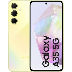Samsung Galaxy A35 - Geel - 128 GB - Dubbele fysieke simkaart