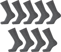 Apollo Sokken - 9 Paar - Comfortabel - Grijs Melange (9 paar)
