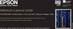Epson Premium Canvas Satin - Fotopapier - 24" x 12,2 m - 350g/m²