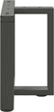 vidaXL - Salontafelpoten - 2 - st - T-vormig - 50x25x(42-43) - cm - staal - antraciet