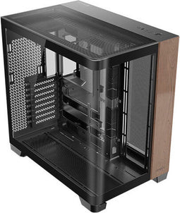 Antec C8 Curve Wood - Full Tower - ATX EATX Micro-ATX Mini-ITX - Glas Hout Zwart