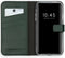 Selencia iPhone 11 - Echt Lederen Bookcase - 3 Pashouders - Groen