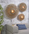 GOOD&MOJO Wandlamp Bali - Bamboe/Zwart - Ø44cm - Binnen Scandinavisch,Bohemian