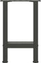 vidaXL - Salontafelpoten - 2 - st - 28x(42-43) - cm - staal - antraciet