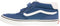 Vans Brooklyn Mid V SUEDE/CANVAS - Unisex Sneakers - Dubbele klittenbandsluiting - True Navy