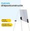 BRASQ Flipover - 70x100cm - Verstelbaar Whiteboard - Magnetisch - Aluminium